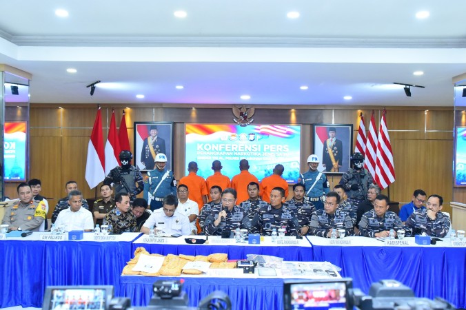 Komitmen Berantas Narkoba, TNI AL Perkuat Sinergi Penegakan Hukum