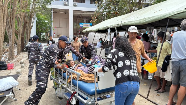 Gempa Guncang Labuan Bajo, Lanal dan Aparat Setempat Gerak Cepat Aksi Pertolongan