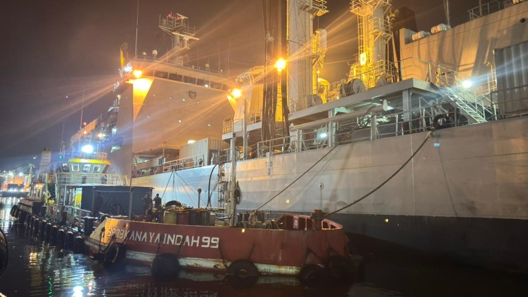 Kri Bontang-907 Dukung Perkuatan Penanggulangan Bencana Alam Aceh Dan Sumatera