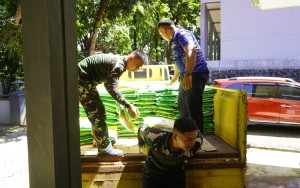 Bantuan Multisektor untuk Bencana Alam di Sumatera Diterima Koarmada I