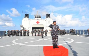 Dari Perairan Ambalat, Pangkoarmada RI Pimpin Peringatan Hari Dharma Samudera 2026